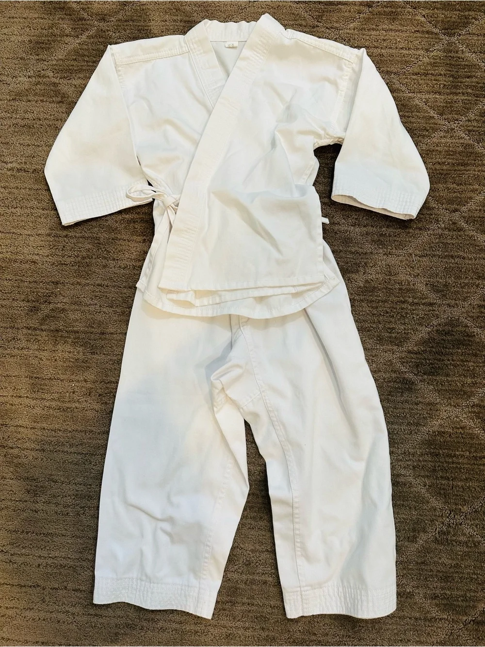 Toddler Karate Gi Top and Bottom Set 2T 110